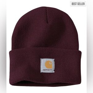 Carhartt Knit Cuffed Beanie - Blackberry